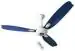 Superfan Super A1 3 Blades 1200 mm High Speed Energy Efficient 5 Star Rated BLDC Ceiling Fans, Blue