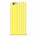Covers Gap Vivo Y53, Y53i Yellow Striped Polycarbonate Mobile Phone Hard Back Cover Case Stylish Designer 3D Printed For Girls And Boys 20 x 15 x 5 cm