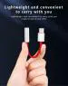 SKDR Oneplus Headphone Jack Type C to 3.5 Mm Jack Audio Connector, Noise Cancelling Headphones Jack Converter Audio Adapter (Red)