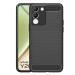 Knotyy Vivo Y200 5G Back Cover | Hybrid Shock Proof Case Cover| Matte Soft Silicon Flexible | Back Cover for Vivo Y200 5G (Black)