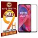 Kite Digital Oppo A54 (5G) / Oppo A74 (5G) (Black) Tempered Glass Screen Protector with Edge to Edge Coverage and Easy Installation Kit (Pack of 2)