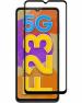 ALOMPIK Samsung Galaxy F23 5G Black Scratch Resistant Edge To Edge Tempered Glass