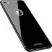 JOBINKA (Glass Back iPhone 5 Black) Luxurious Toughened Glass Back Case with Shockproof TPU Bumper Case Cover for iPhone 5 / iPhone 5s (Black)