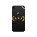 GADGETSWRAP Printed Vinyl Skin Sticker for Apple iPhone XR - Three Gold Star