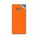 GADGETSWRAP Premium Material Skin Vinyl Decal Sticker Compatible With Samsung Galaxy Note 9- Orange Glossy