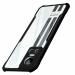 Rakulo Back Cover for Realme GT Neo 3, Eagle Case Hard PC Back Transparent Shock Proof Rubberized Case (Black)