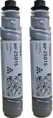 Dotpot Toner Cartridge Compatible for Ricoh Aficio 2501S / MP2001SP / MP 2501L / 2501SP / 1813L Photocopier - Pack of 2 Toners