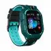 WTG -2G Sim Card SmartWatch for Kids, LBS Location Tracking, Voice Message, Cameras, 2G Voice Calling & Message, SOS, Geo-Fencing, Games - Perfect for Child Safety and Entertainment (Ocean Green)