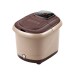 NIVKART Electric Foot Spa Pedicure Massager Machine , 12 Massage Roller, Heat for Pain Relief (brown)