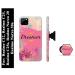 Mobi Elite Dreamer Printed Hard Back Case with Mobile Holder, Pop socket for Realme C12, Realme C25, Realme C25s, Realme Narzo 20, Realme Narzo 30a