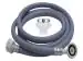 SARAH- 1.5 Mtr. Inlet Pipe for Dishwasher & Front Load Fully Automatic Washing Machine & Tap Adapter