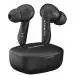 HAMMER Solitude Bluetooth Earbuds with Upto 22H Playtime, ENC, Fast Charging Type-C, IPX4 Water Resistant, Bluetooth v5.3, Touch Controls and Voice Assistant (Truffle Black)
