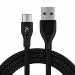 Wayona USB C Fast Charging (3A/1M) Type C Cable for OnePlus 3 3T, 5 5T, 6 6T, 7, Samsung M52 5G, M32, M51, M31, A52s, F41, F62, S10/S20 Series, Mi 10/9 Series, K20, Realme Narzo 50A/30, Tecno POVA 2, Oppo A74/54, iQoo Z5/Z3/7 (1M, Black)