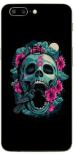 aadia One Plus 5 Matte Vinyl Skull Printed Mobile Skin Sticker with Scratch Resistant Lamination
