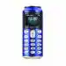 MTR COLA Can Shape Feature Mobile Phone Dual Sim Support with Bluetooth Dialer (1.0 INCH Display,800 MAH Battery,Dual SIM,Camera,Torch,Blue)