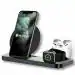 Sevenaire D1700 3-in-1 Wireless Charging Station Dock for iPhone 13 to 8, iWatch 7/6/5/4, AirPods l Iphone Wireless Charger l Airpods Charger l iWatch Charger l Apple Watch Charger