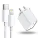 MMAK 35W GaN Fast Charger Adapter with Lightning Cable, For MacBook Air, Phones, iPad, Tablets