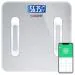 Healthgenie Bluetooth Smart BMI Weight Machine for Body Weight with 18 Body Composition Measuring Functions Sync with AiLink Mobile App, Large LCD Display with 2 Year Warranty Mettalic Shine (HB-411)