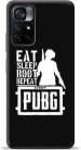 Swagr Black Plastic Shock Proof Back Cover For Poco M4 Pro 5G