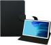 Mcase Artificial Leather, Silicon Black Flip Cover For Samsung Galaxy Tab A 8.0 Inch Sm- T380, Sm- T385