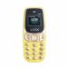 MTR LIVIX L200 Keypad Dual Sim Mini Mobile Phone with External Memory Slot 1.68cm (0.66 inch) Display Only Mobile Phone & Charging Cable in Box, Battery,No Charger - Yellow