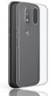 KWINE CASE Motorola Moto G4 Transparent Rubber Back Cover