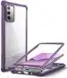 i-Blason Ares For Galaxy Note 20 5G 6.7 Inch Purple Dual Layer Rugged Clear Bumper Back Cover