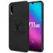 Lejaao Vivo V11 Pro Vivo 1804 Black Cloth, Leather, PC and TPU Mobile Back Cover