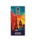 Casotec Colored Paris Design Printed Silicon Soft TPU Back Case Cover for Gionee S6s