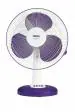 USHA Mist Air Icy 400 mm 3 Blade Table Fan (Purple, Pack of 1)