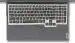 Saco Keyboard Silicone Skin Cover for Lenovo IdeaPad Gaming 3 15IMH05D 15.6 inches-Black