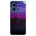 GADGETSWRAP Printed Vinyl Skin Sticker for Vivo V25 (5G) - Pixel Art Bridge Night
