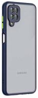 KloutCase Back Cover for Samsung Galaxy M32 4G, Samsung M32 4G, (Camera Protection Smoke) Blue
