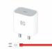 EGRAPCO PD 30W Original Type C Fast Charger PD 3.0 USB C Wall Adapter, Compatible with iPhone 15/15Plus/14/14 Plus/14 Pro Max/13/12/12 Pro Max/11/Xs Max/XR/X,Airpods Pr, iPad/iPad Mini.(White)
