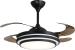 Syska ESC-402YY-BK 3 Blades 1080 mm High Speed Ceiling Fans, Black