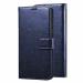 ClickCase Vintage Series Faux Leather Magnetic Card Holder Wallet Kickstand Case Flip Cover For OPPO Reno 10 Pro+ Plus (Blue)