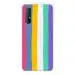 MobiEra Oppo Reno 3 Pro Multi Rainbow Design Plastic Hard Case Cover