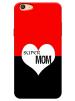 MobiEra Oppo F3 Multicolor Super Mom Quote Plastic Designer Printed Hard Case Cover