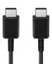 mPix USB C to C Cable Compatible With Samsung Galaxy Phones Models (Black)