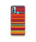 Casotec Multicolor Rangoli Art Design Printed Silicon Soft TPU Back Case Cover for Tecno Spark 7T