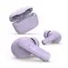 pTron Bassbuds Duo TWS Earbuds with Clear Calls, Immersive Stereo Audio & 32H Playtime (Light Lilac)