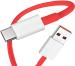 Mifkrt Red Usb Type C Cable 6.5 A 1 M 65W Dart Warp Vooc Dash Type C Usb C Cable For Oppo, Realme, Oneplus, Vooc, Dash, Warp, Dart, Supervooc