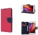 COVERBLACK Artificial Leather::Rubber Flip Cover Compatible model for Samsung Galaxy A20s -SM-A207F - Pink