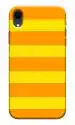 MobiEra Apple iPhone XR Yellow Orange Design Plastic Hard Case Cover