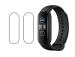 Vizio Mi Smart Band 5 Transparent Tempered Glass Touch Sensitive and Anti-Shatter Screen Protector with Wet and Dry wipes - 2.8 x 0.1 cm- (Pack of 2)