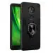 SROCK Moto G6 Play Back Cover |Heavy Duty |Kickstand | Back Case Cover for Moto G6 Play-Black