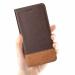 ClickCase Blazer Series Faux Leather Magnetic Card Holder Wallet Kickstand Case Flip Cover For POCO X6 5G (Brown)
