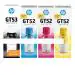 HP GT 53 Black & GT 52 CMY Ink Bottle (set of 4)