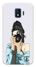 Mobiera Girl With Camera Design Printed Back Cover Case For Samsung Galaxy J2 Core