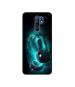 Casotec Cool Headphone Design 3D Printed Hard Back Case Cover for Mi Redmi 9 Prime